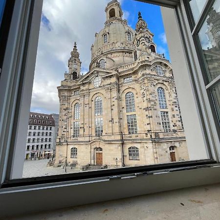 דרזדן Gemuetliches Apartment Mit Blick Zur Frauenkirche מראה חיצוני תמונה