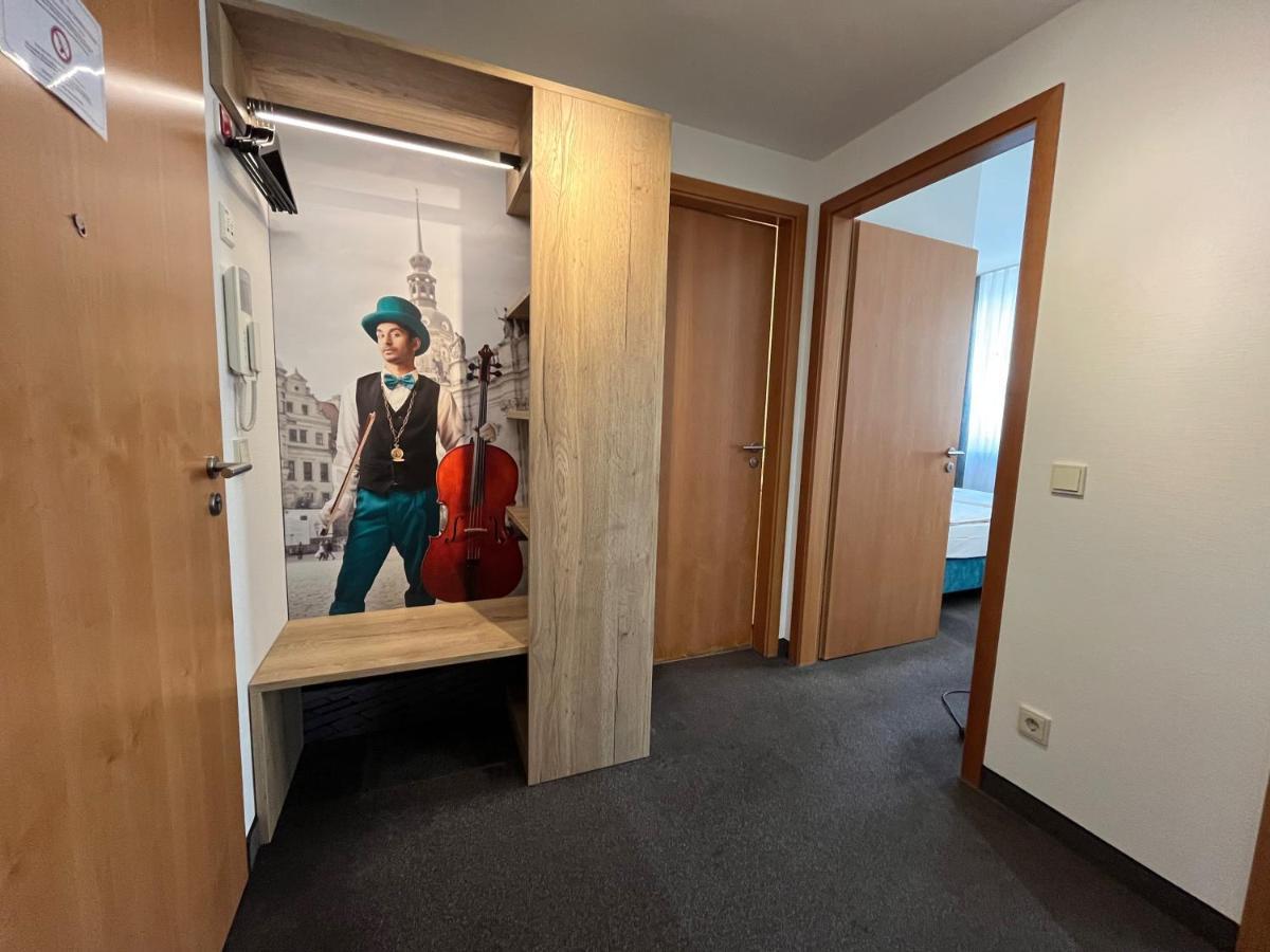 דרזדן Gemuetliches Apartment Mit Blick Zur Frauenkirche מראה חיצוני תמונה